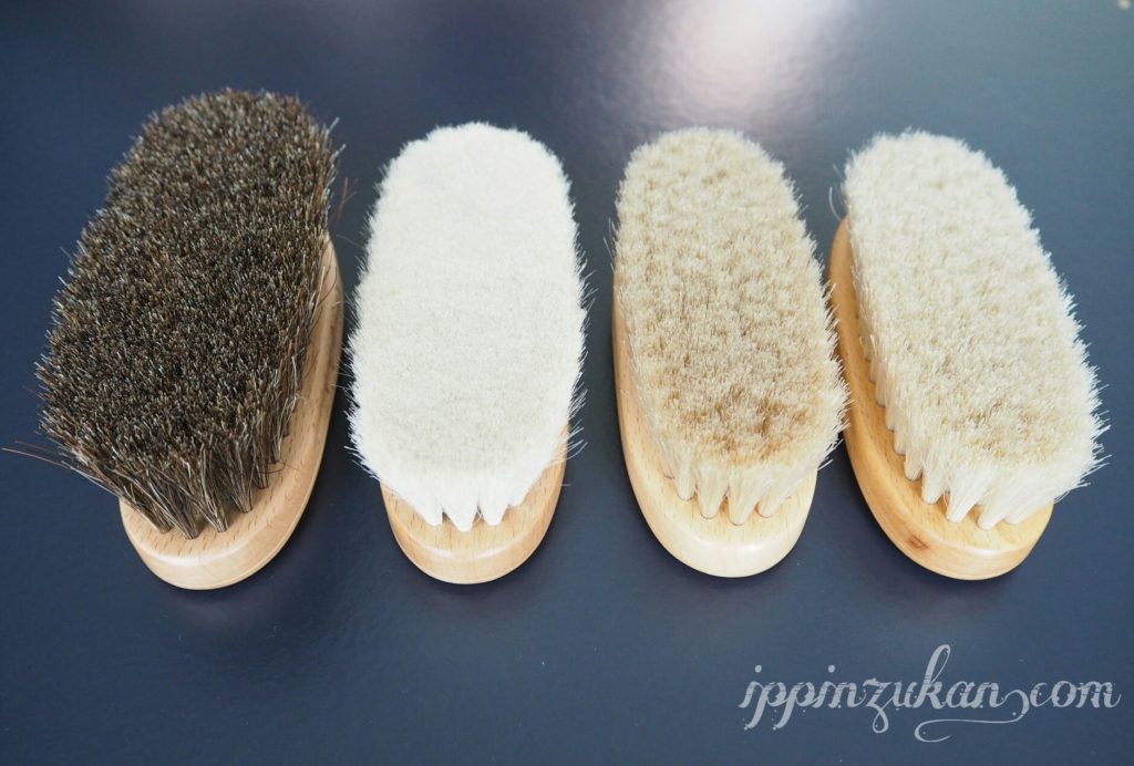 日本橋 江戸屋の手植え靴ブラシ ( 馬毛と山羊毛 ) | 男の逸品図鑑